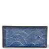 MIYA Company Aranami Wave Blue and White Beautiful Plate at Miya made in Japan.