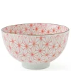 MIYA Company Asanoha Colors 4.5" Rice Bowl - Red