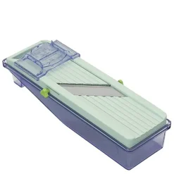 MIYA Company Benliner Mandoline Vegetable Slicer And Catch Tray Set
