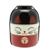MIYA Company Bento Set Fortune Cat Red