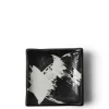 MIYA Company Black & White Brush Small Plate