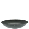 MIYA Company Black Cosmos Bowl Oval 10"