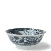 MIYA Company Black Ko-Imari Carp Bowl 8-1/4"