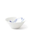 MIYA Company Blue & White Cat 4.5" Rice Bowl