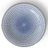 MIYA Company Blue & White large dinner plate made in Japan available at Miya.