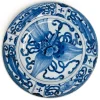 MIYA Company Blue & White 9.25" Plate - Takara Zukushi