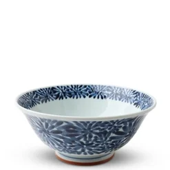 MIYA Company Blue & White Ramen Noodle Bowls Made in Japan Available at Miya.