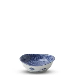 MIYA Company Blue & White Sauce Dish Made in Japan Available at Miya.