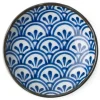 MIYA Company Blue and white ceramic sauce dish made in Japan available at Miya!