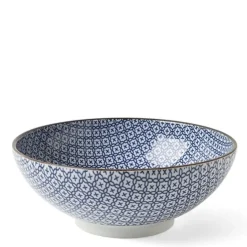 MIYA Company Blue and white design on beautiful ceramics made in Japan available at Miya.