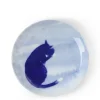 MIYA Company Blue Cat Grooming Plate