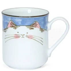 MIYA Company Blue Cat Mug