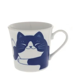 MIYA Company Blue Cats 8 oz. Mug