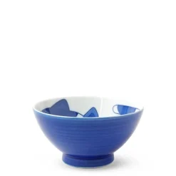 MIYA Company Blue Cats 4.5" Rice Bowl