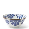 MIYA Company Blue Flower 5.75" Bowl