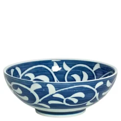 MIYA Company Blue Karakusa 8.25" Bowl