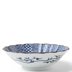 MIYA Company Blue Nishiki 10" Serving Bowl
