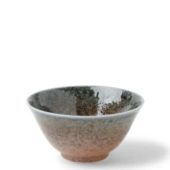 MIYA Company Blue Sand Crackle Bowl 5-1/4"