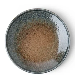 MIYA Company Blue Sand Crackle Dinner Plate 10-1/4"