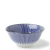 MIYA Company Blue Spoke Bowl 6"