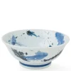 MIYA Company Blue Sumi 8.5" Noodle Bowl from Japan at Miya