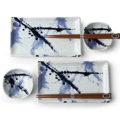 MIYA Company Blue Sumi Sushi Set at Miya