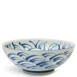 MIYA Company Blue Wave 8.25" Bowl