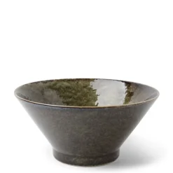 MIYA Company Bowl Ramen Moss Green 7-1/2"