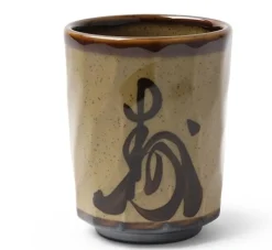 MIYA Company Brown Character 8 Oz. Teacup