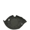 MIYA Company Cast Iron Black Leaf Coaster