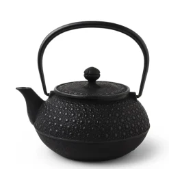 MIYA Company Cast Iron Teapot Black Honeycomb 0.9L