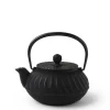MIYA Company Cast Iron Teapot Black Wave 0.65L