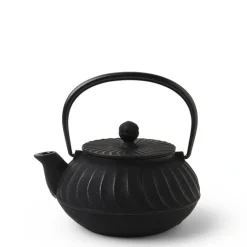 MIYA Company Cast Iron Teapot Black Wave 0.65L