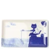 MIYA Company Cat Gone Fishing Plate