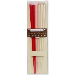 MIYA Company Chopsticks Acrylic Red Set/3