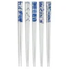 MIYA Company Chopsticks Blue & White Assorted