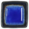 MIYA Company Cobalt Blue 3" Square Sauce Dish at Miya