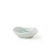 MIYA Company Coral blue sauce dish made in Japan available at Miya.