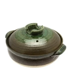 MIYA Company Donabe Casserole Earth Green 8-Go