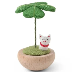 MIYA Company Figurine Clover & Fortune Cat