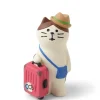 MIYA Company Figurine - Traveling Cat
