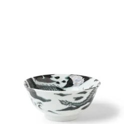 MIYA Company Flying Dragon 5.75" Bowl Gray