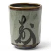 MIYA Company Green Character 8 Oz. Teacup