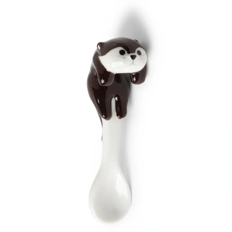 MIYA Company Hanging Spoon Otter Dark Brown