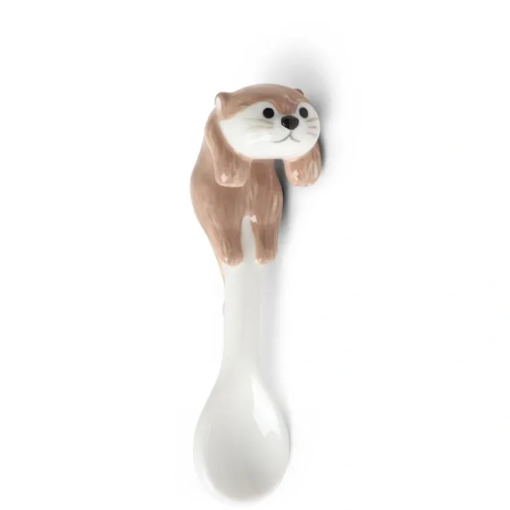 MIYA Company Hanging Spoon Otter Light Brown