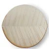 MIYA Company Hazara Leaf Plate White 11.75"