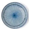 MIYA Company Hoso Tokusa Blue and White 8.75" Round Plate at Miya