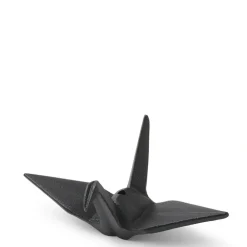 MIYA Company Incense Holder Black Peace Crane