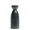 MIYA Company Iron Glaze Black Matte 4 oz. Sake Bottle at Miya