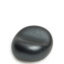 MIYA Company Iron Glaze 1.25" Pebble Chopstick Rest at Miya